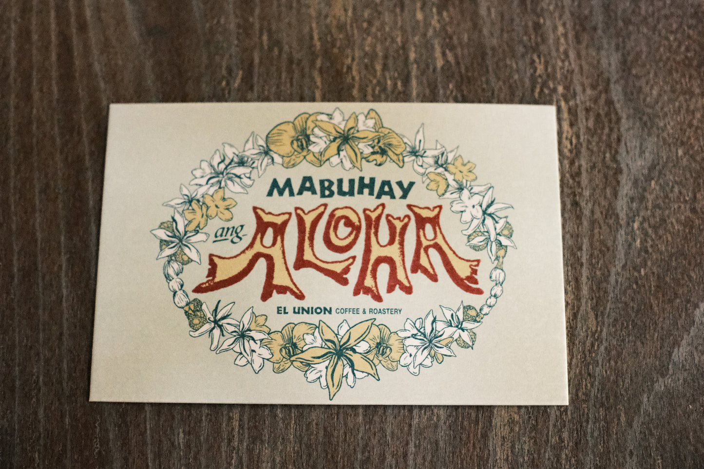 Mabuhay Ang Aloha Postcard (Green)