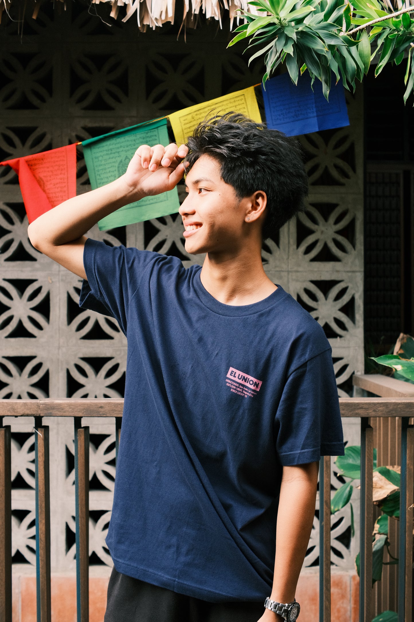 In The Service Tee Metro Blue