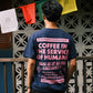 In The Service Tee Metro Blue