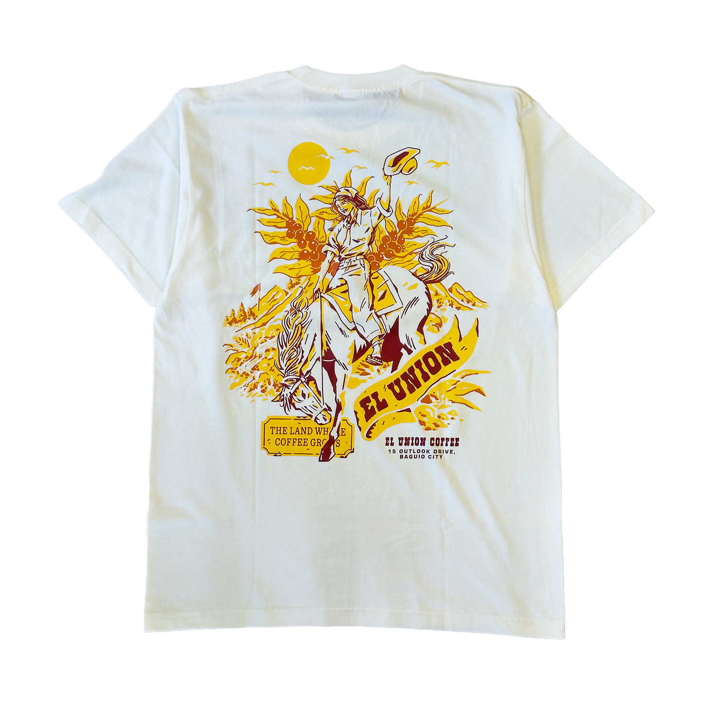 Where Coffee Grows Tee in White