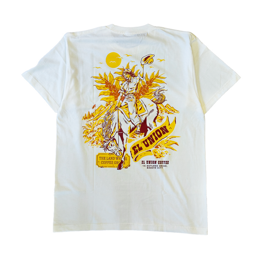 Where Coffee Grows Tee in White