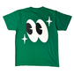 Watch Your Back Tee in Green