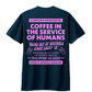 In The Service Tee in Metro Blue
