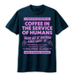 In The Service Tee Metro Blue