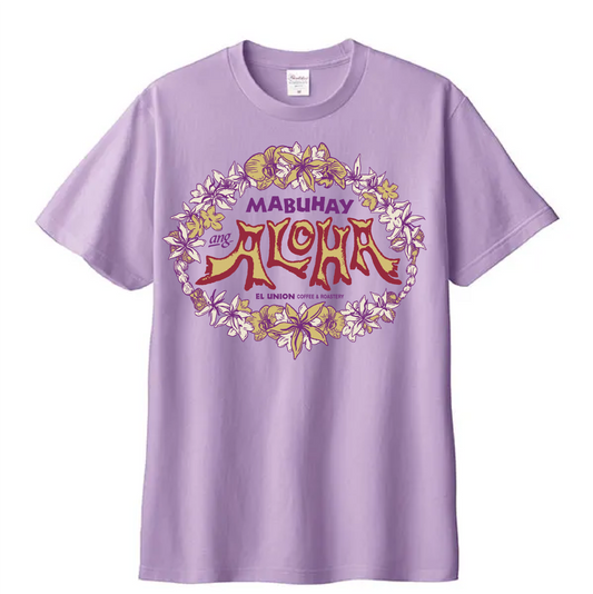 Mabuhay Ang Aloha Tee in Light Purple
