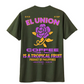 Roses Logo Tee in Army Green