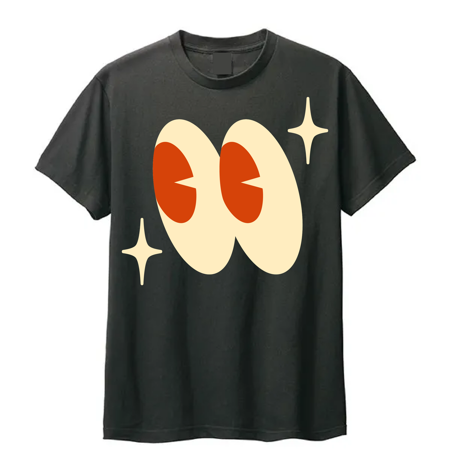 Watch Your Back Tee Smoke Black