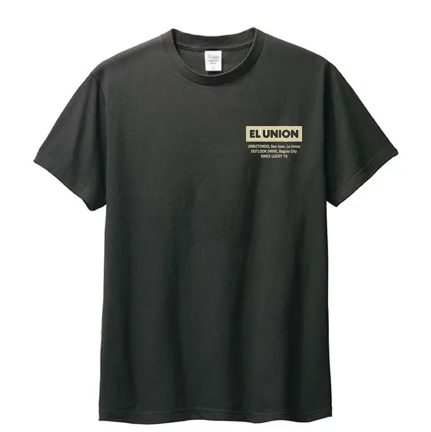 Watch Your Back Tee Smoke Black