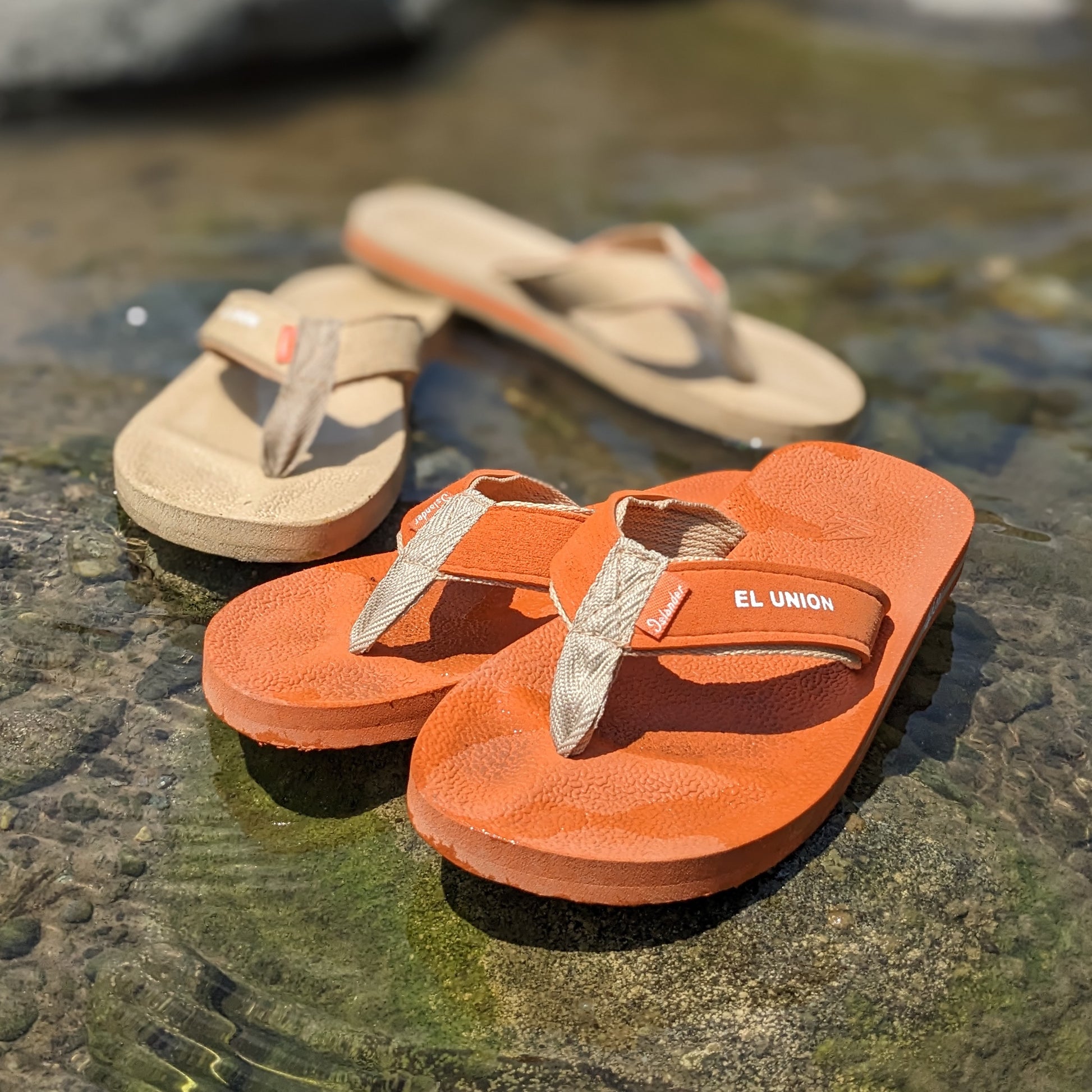 Islander Slippers Red Islander Tsinelas – El Union